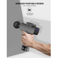 Masseur de tissu de pistolet de massage électrique, pistolet de massage musculaire personnel portable pour le soulagement de la tension musculaire, réglable